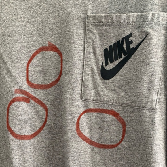 Nike 'Signal' Long Sleeve Tee - Shade 091 'Carbon Heather' Grey - Women's XL - Picture 12 of 12